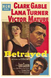 Betrayed Movie Poster Print showcasing dramatic visuals.