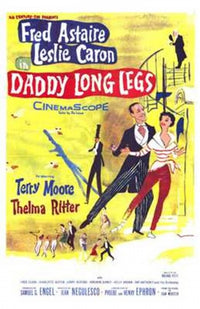 Daddy Long Legs Movie Poster Print featuring vibrant imagery