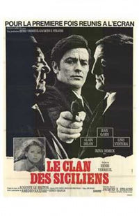 The Sicilian Clan Movie Poster Print featuring iconic film imagery.