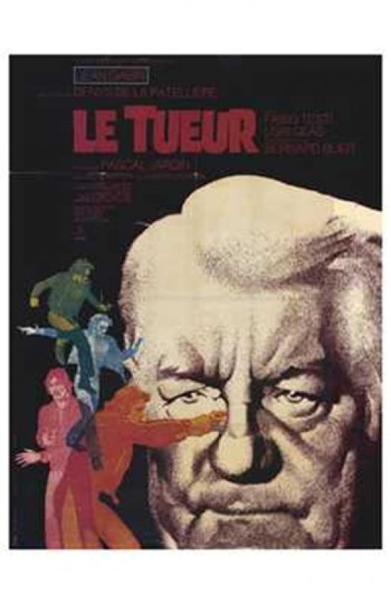 Killer Movie Poster Print showcasing thrilling movie art
