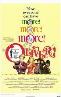 Oliver Movie Poster Print showcasing classic film artwork.