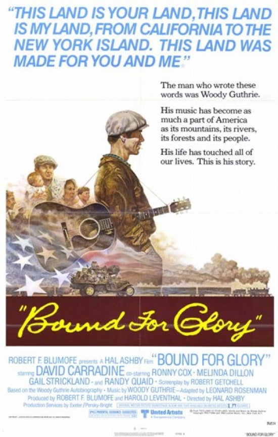 Bound for Glory Movie Poster Print showcasing vibrant cinematic art.