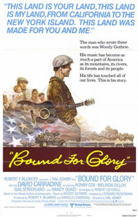 Bound for Glory Movie Poster Print showcasing vibrant cinematic art.