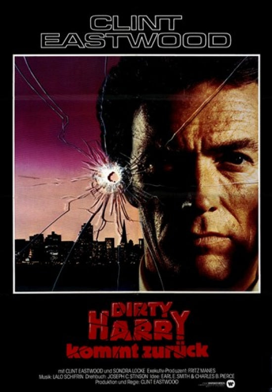 Sudden Impact Movie Poster Print showcasing cinematic art.
