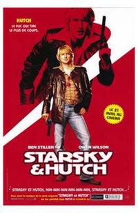 Starsky & Hutch movie poster featuring Owen Wilson, vibrant artwork for fans.