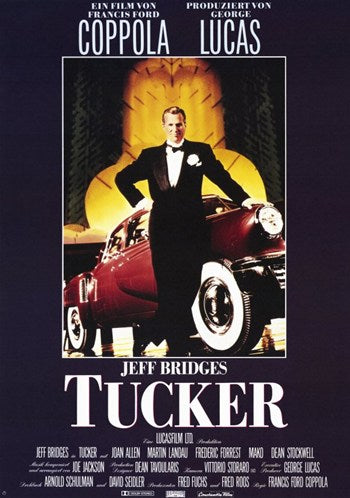Tucker the Man and His Dream Movie Poster Print featuring vibrant artwork.