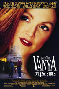 Vanya on 42nd Street Movie Poster Print featuring theatrical design.