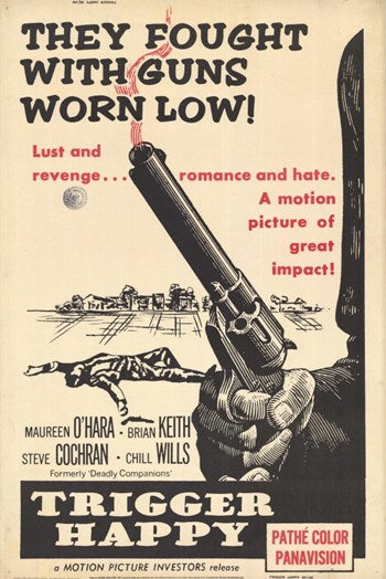 The Deadly Companions Movie Poster Print showcasing cinematic drama.