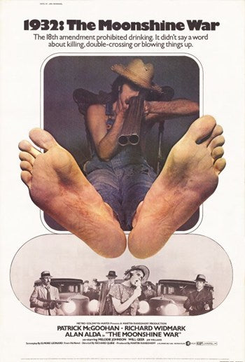 Moonshine War Movie Poster Print showcasing dramatic visuals.