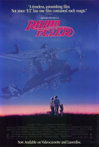 Radio Flyer Movie Poster Print featuring whimsical childhood adventure.