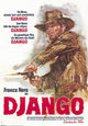 Django Movie Poster Print showcasing iconic film imagery.