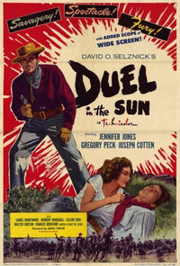 Duel in the Sun Movie Poster Print showcasing classic film artwork.