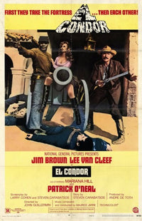 El Condor Movie Poster Print showcasing vibrant cinematic art.