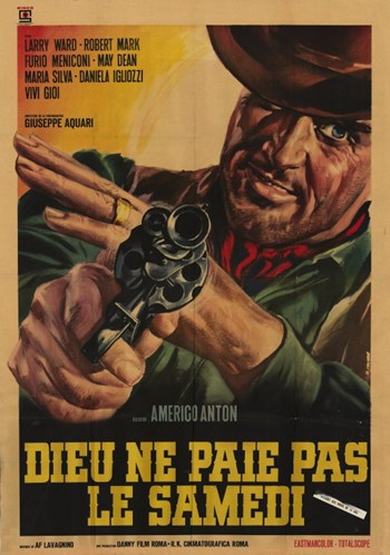 God Does Not Pay on Saturday Movie Poster Print