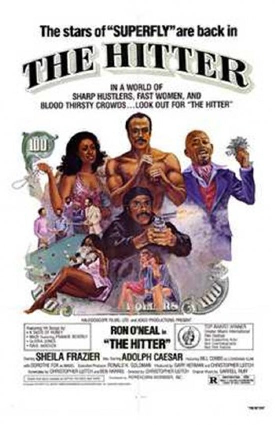 The Hitter Movie Poster Print featuring stunning cinematic art.