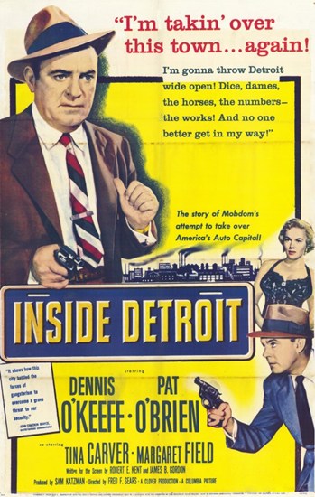 Inside Detroit Movie Poster Print showcasing the vibrant essence of Detroit.
