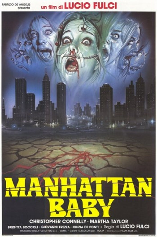 Manhattan Baby Movie Poster Print showcasing cinematic art.