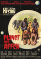 Planet of the Apes movie poster print featuring classic sci-fi artwork.