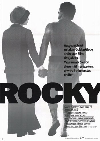 Rocky Movie Poster showcasing the iconic film's artwork.