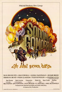 Sodom and Gomorrah Movie Poster Print showcasing dramatic biblical narrative.