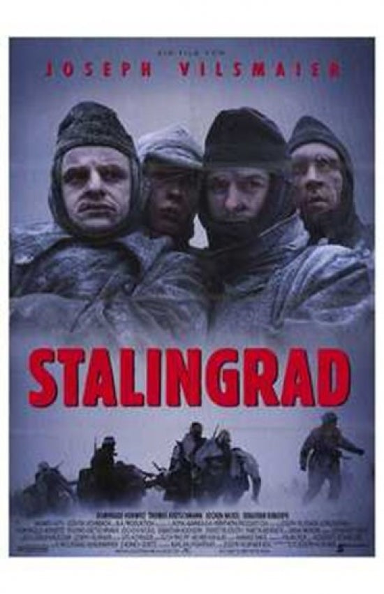 Stalingrad Movie Poster Print showcasing a dramatic war scene.