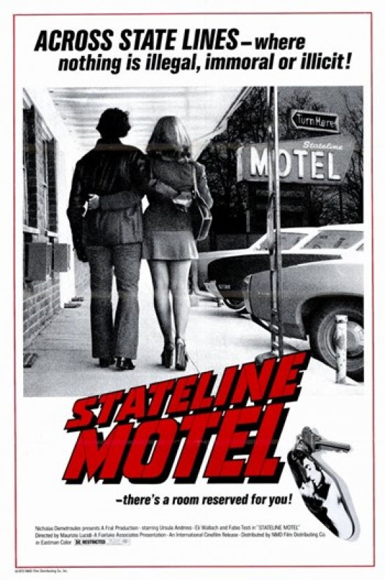 Stateline Motel Movie Poster showcasing iconic film imagery.