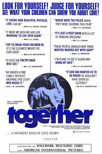 Together Movie Poster Print showcasing the theme of unity and togetherness.