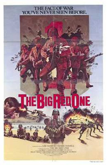 The Big Red One Movie Poster Print showcasing heroic WWII themes.