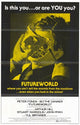 Futureworld Movie Poster Print showcasing a futuristic theme.
