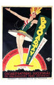 Broadway Movie Poster Print showcasing vibrant theatrical performance art.