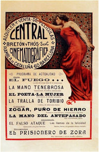 Central Cinematografico Movie Poster Print showcasing classic cinema art.