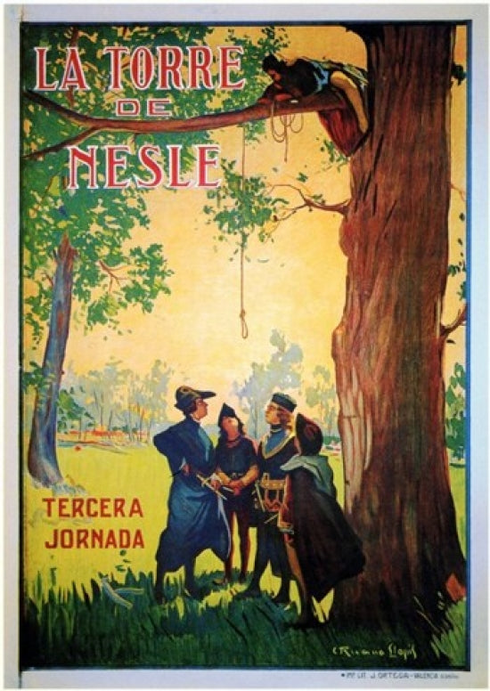 Torre De Nesle Movie Poster Print showcasing classic film art.