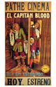 Captain Blood Movie Poster Print showcasing classic cinema artwork.