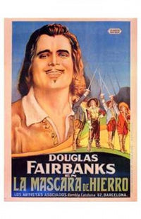 The Iron Mask Movie Poster Print showcasing adventure and mystery.