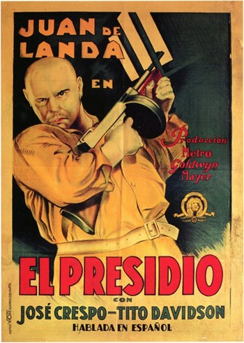 El Presidio Movie Poster Print showcasing cinematic art