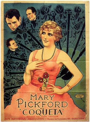 Coquette Movie Poster Print showcasing classic cinema art.
