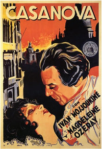 Casanova Movie Poster Print showcasing vibrant colors and cinematic art.