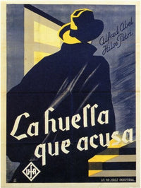 Huella Que Acusa Movie Poster Print showcasing cinematic art.