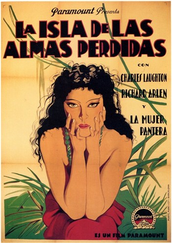 Island of Lost Souls Movie Poster featuring classic cinematic art.