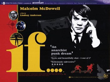 If.... Movie Poster Print - 11 x 17 size, high-quality design.