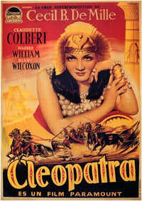 Cleopatra Movie Poster Print showcasing iconic film artwork.
