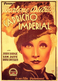 The Scarlet Empress Movie Poster Print featuring striking visuals.