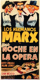 A Night At The Opera Movie Poster Print showcasing classic cinema art.