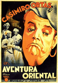 Aventura Oriental Movie Poster Print showcasing vibrant colors and intricate details.