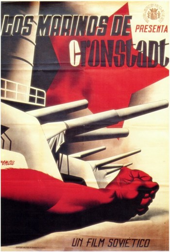 Los Marinos de Cronstadt Movie Poster showcasing vibrant imagery.