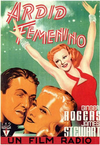 Vivacious Lady Movie Poster Print showcasing vibrant cinematic art.