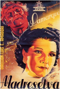 Madreselva Movie Poster Print showcasing cinematic art.