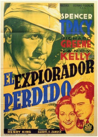 Stanley Livingstone Movie Poster Print showcasing adventure and exploration.