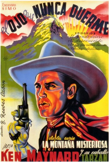 Mystery Mountain Movie Poster showcasing thrilling adventure imagery.