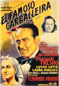 El Famoso Carballeira Movie Poster Print, vibrant and high-quality art.